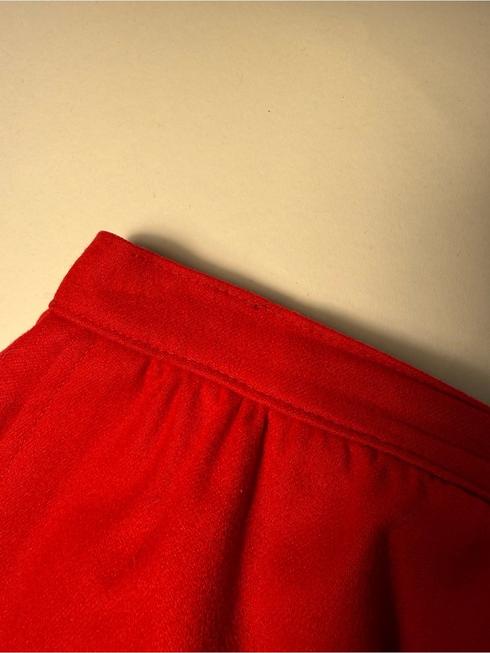 Pendleton Red Midi Straight Skirt - Picture 5 of 6